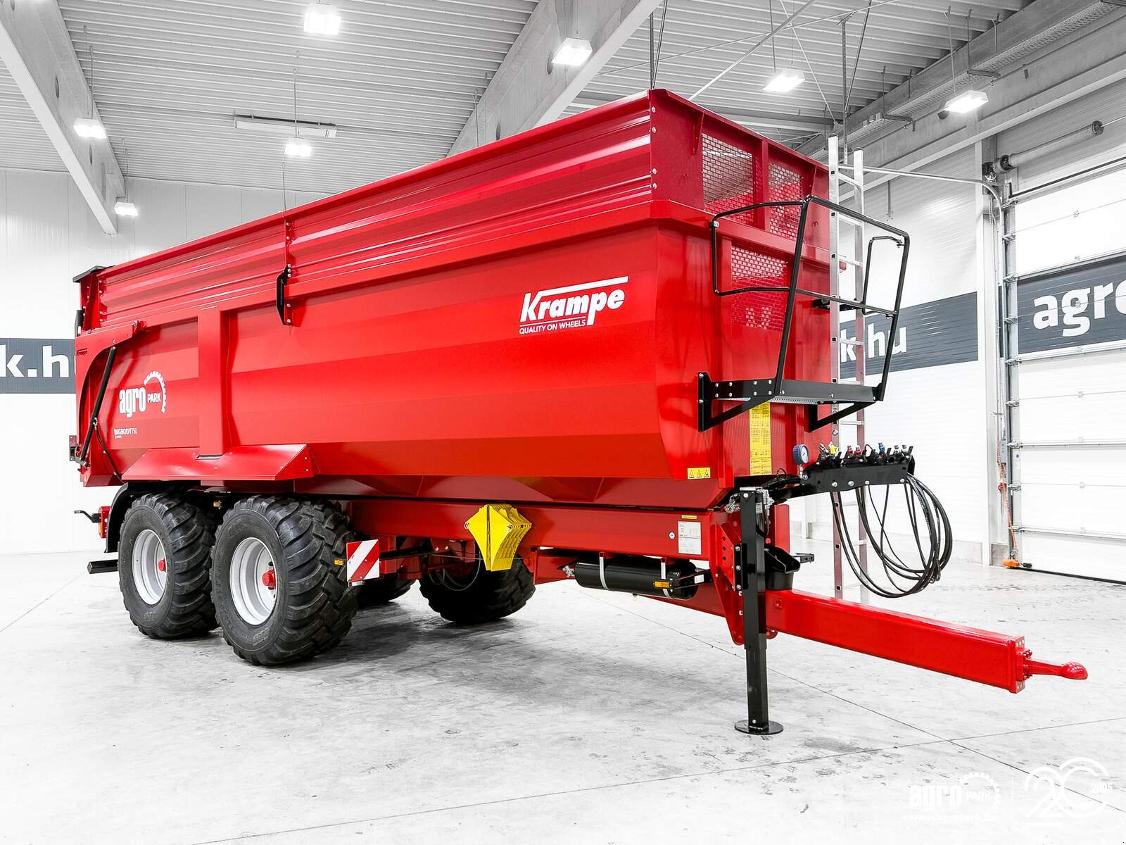 Wannenkipper typu Krampe Big Body 750 Carrier (BB 750) 22 tons capacity, 35,2 m3, 60 cm extension, Made in Germany, premium trailer, Gebrauchtmaschine w Csengele (Zdjęcie 2)