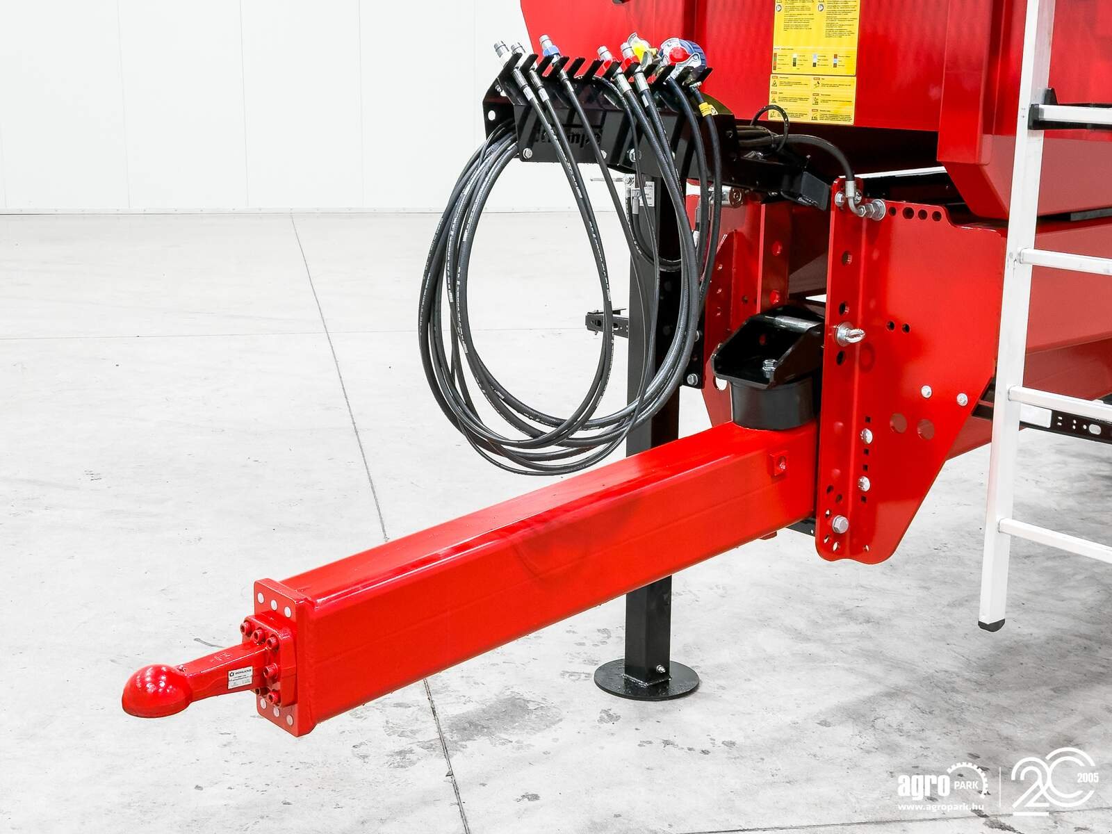 Wannenkipper typu Krampe Big Body 750 Carrier (BB 750) 22 tons capacity, 35,2 m3, 60 cm extension, Made in Germany, premium trailer, Gebrauchtmaschine w Csengele (Zdjęcie 10)