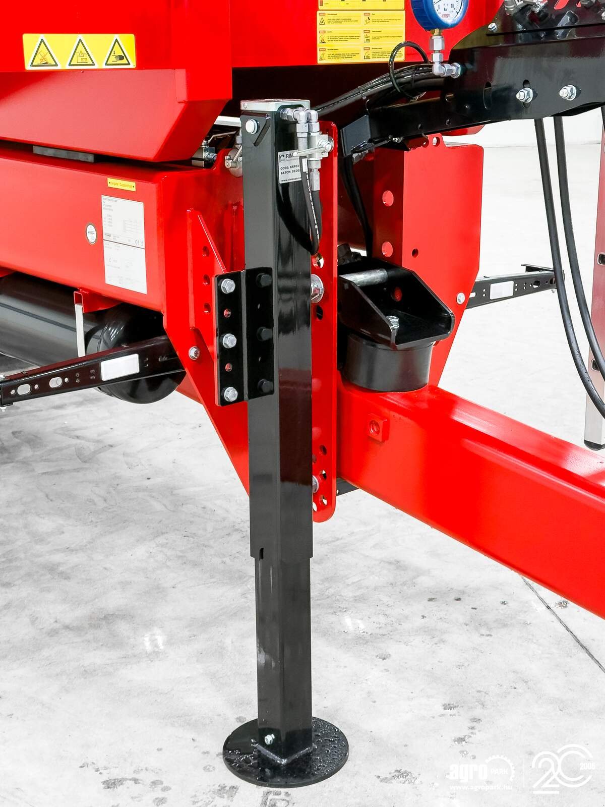 Wannenkipper typu Krampe Big Body 750 Carrier (BB 750) 22 tons capacity, 35,2 m3, 60 cm extension, Made in Germany, premium trailer, Gebrauchtmaschine w Csengele (Zdjęcie 16)