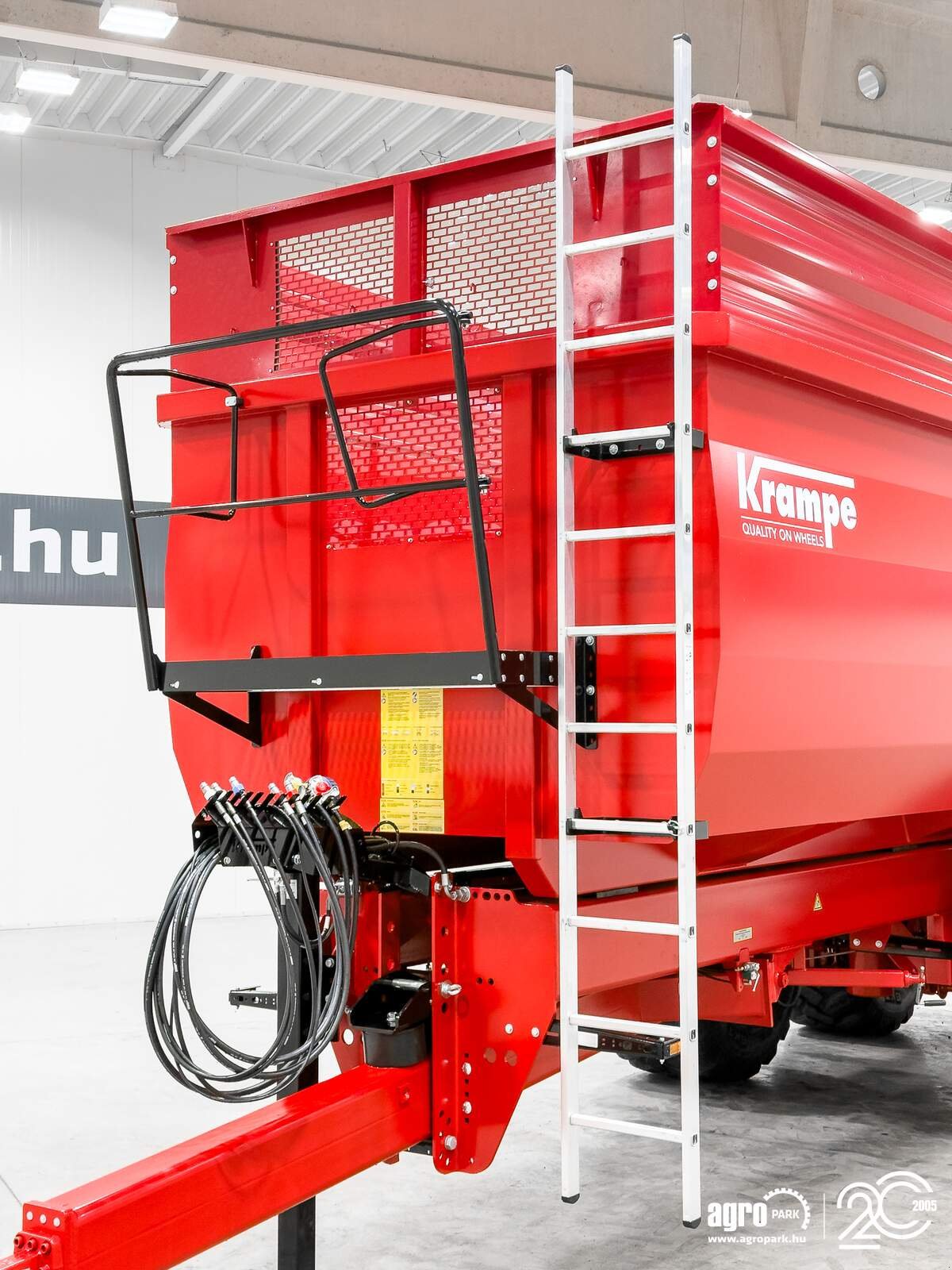 Wannenkipper typu Krampe Big Body 750 Carrier (BB 750) 22 tons capacity, 35,2 m3, 60 cm extension, Made in Germany, premium trailer, Gebrauchtmaschine w Csengele (Zdjęcie 17)