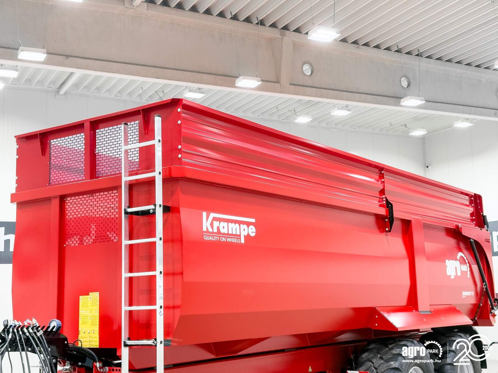 Wannenkipper Türe ait Krampe Big Body 790 Carrier (BB 790) 22 tonna teherbírás, 37,5 m3, 60 cm extension, Made in Germany, premium trailer, Gebrauchtmaschine içinde Csengele (resim 19)