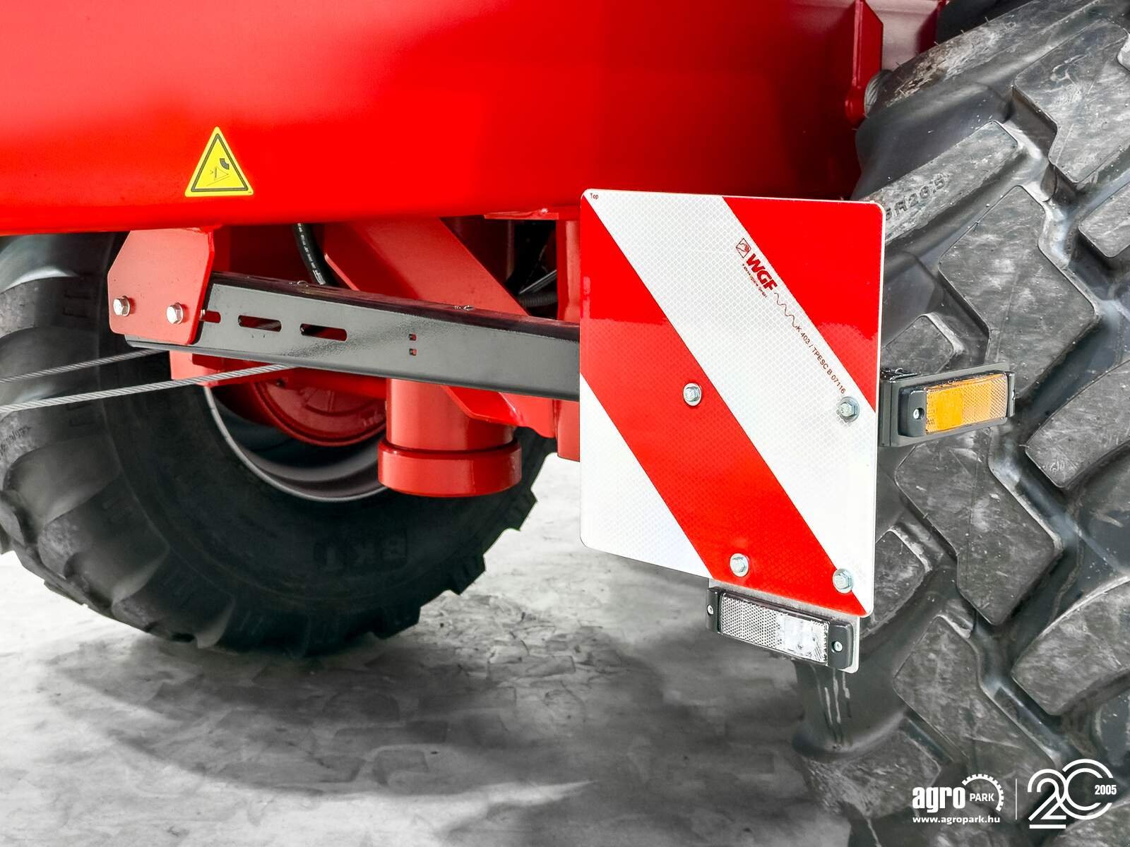 Wannenkipper Türe ait Krampe Big Body 790 Carrier (BB 790) 22 tonna teherbírás, 37,5 m3, 60 cm extension, Made in Germany, premium trailer, Gebrauchtmaschine içinde Csengele (resim 25)