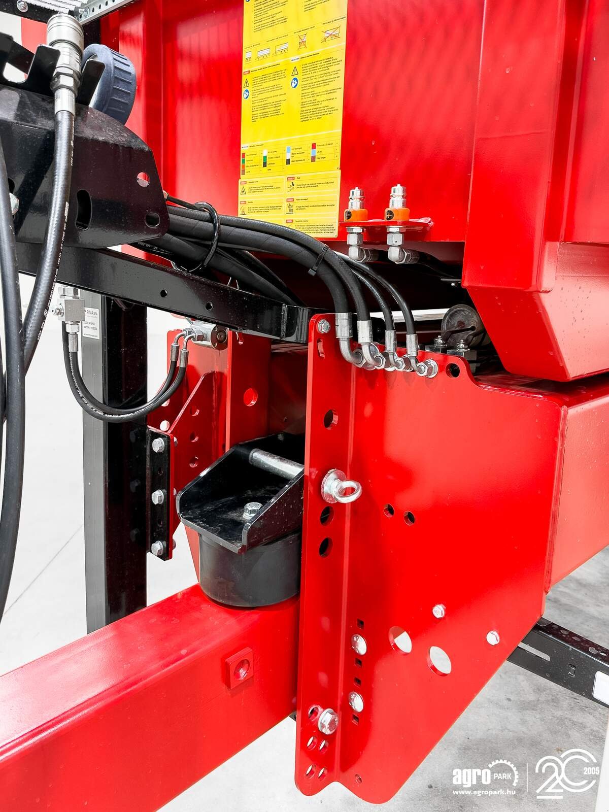 Wannenkipper van het type Krampe Big Body 900 (BB 900) 28 tons capacity, 46,1 m3, 3 axles, 80 cm extension, Made in Germany, premium trailer, Gebrauchtmaschine in Csengele (Foto 14)