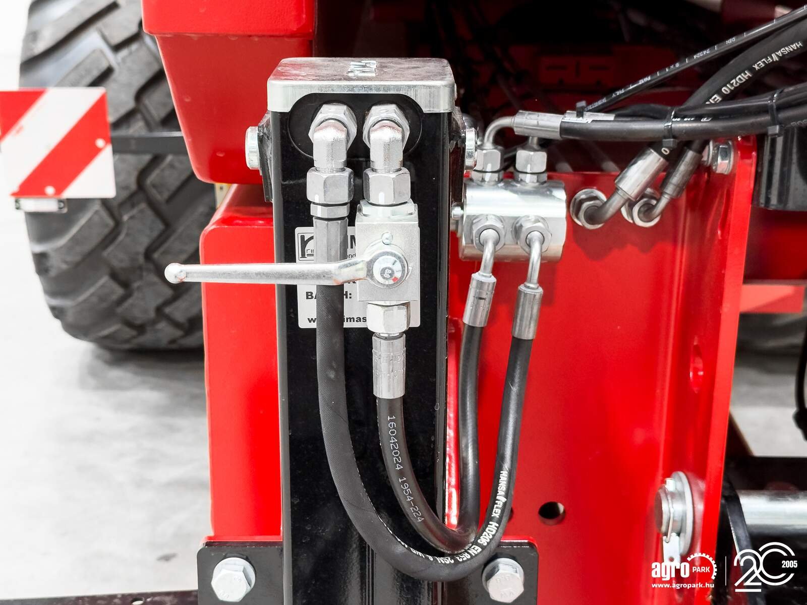 Wannenkipper van het type Krampe Big Body 900 (BB 900) 28 tons capacity, 46,1 m3, 3 axles, 80 cm extension, Made in Germany, premium trailer, Gebrauchtmaschine in Csengele (Foto 18)