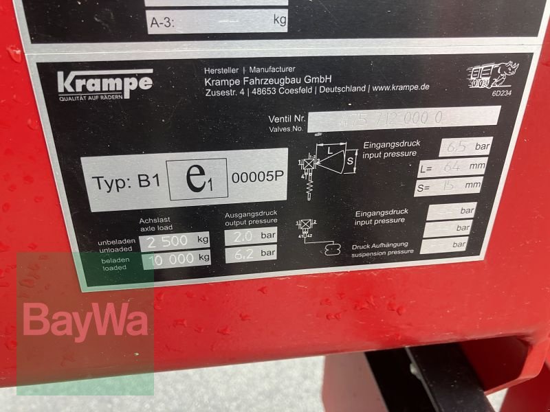 Wannenkipper typu Krampe BIGBODY 650 CARRIER, Gebrauchtmaschine v Bamberg (Obrázek 14)