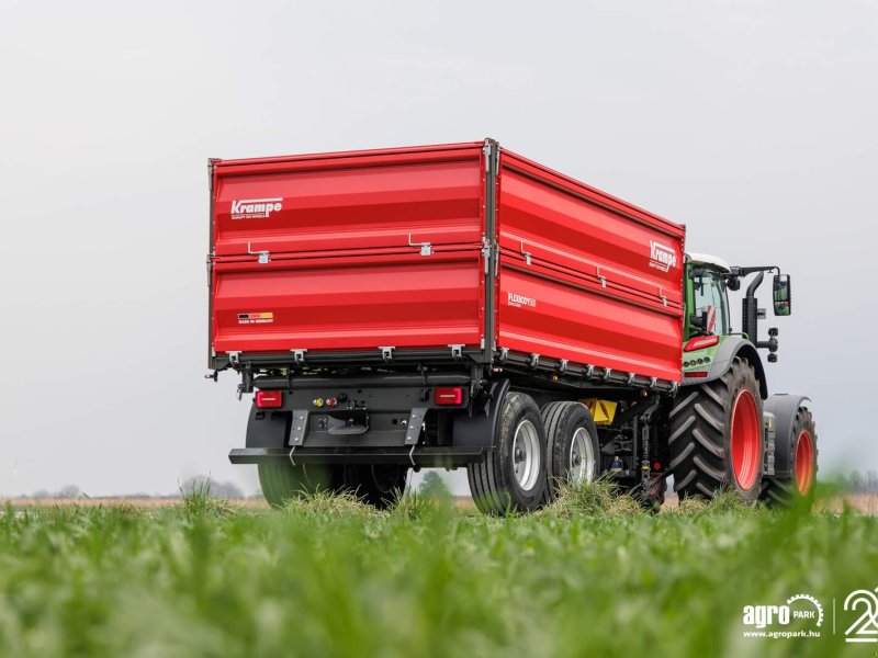 Wannenkipper van het type Krampe FLEXBODY TDK18-500 UNUSED 17.300 kg payload, premium tandem trailer, 19.5 m³, 80+80 cm modular side walls, LED, 40 km/h, Gebrauchtmaschine in Csengele (Foto 1)