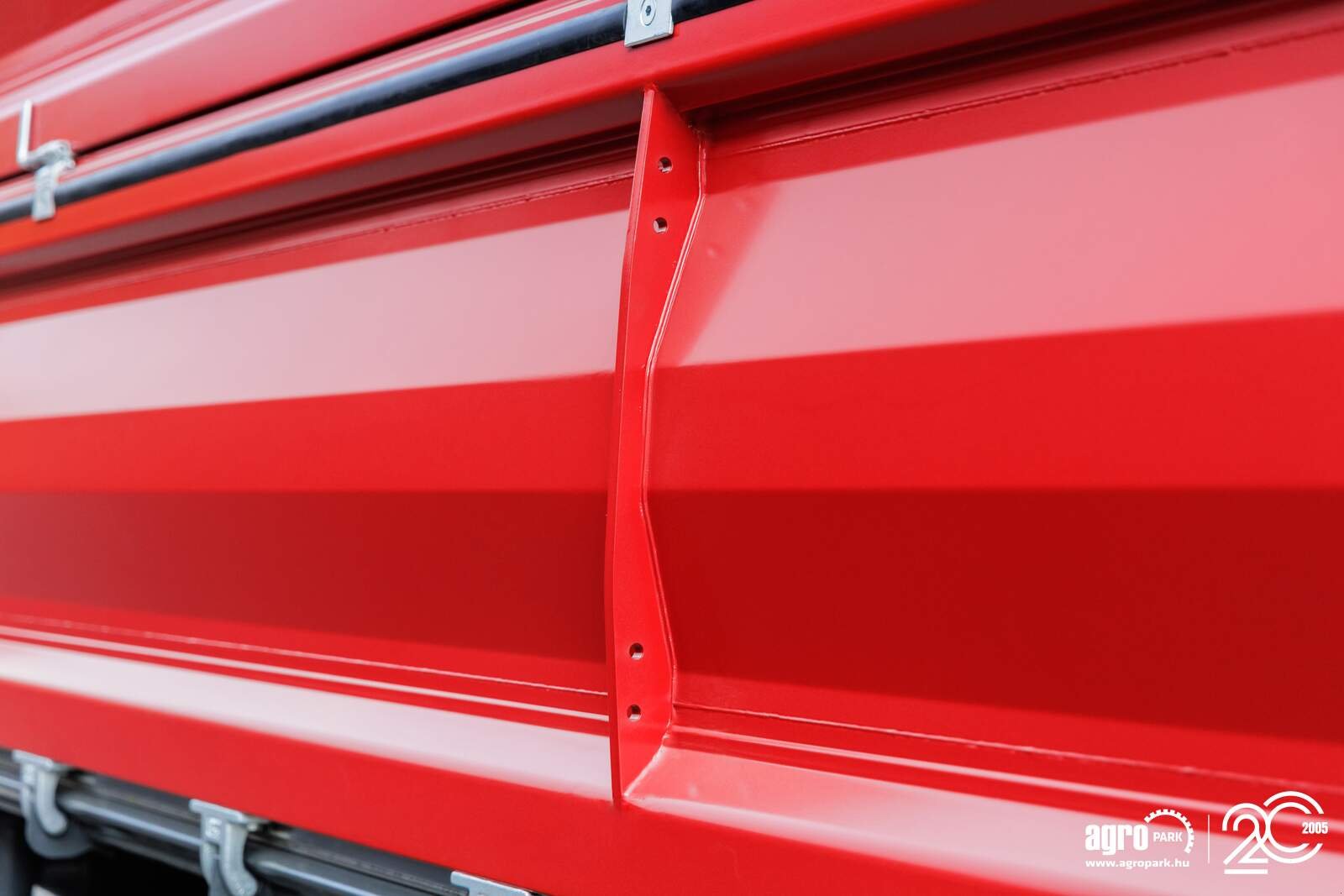 Wannenkipper tip Krampe FLEXBODY TDK18-500 UNUSED 17.300 kg payload, premium tandem trailer, 19.5 m³, 80+80 cm modular side walls, LED, 40 km/h, Gebrauchtmaschine in Csengele (Poză 7)