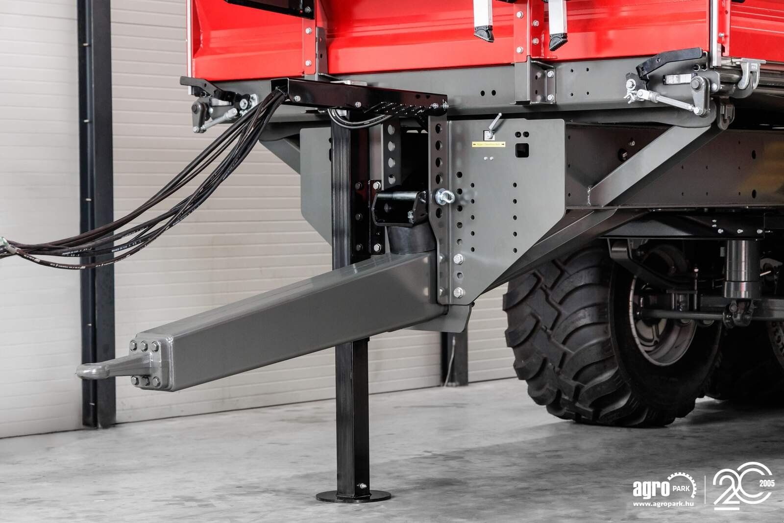 Wannenkipper tip Krampe FLEXBODY TDK18-500 UNUSED 17.300 kg payload, premium tandem trailer, 19.5 m³, 80+80 cm modular side walls, LED, 40 km/h, Gebrauchtmaschine in Csengele (Poză 14)