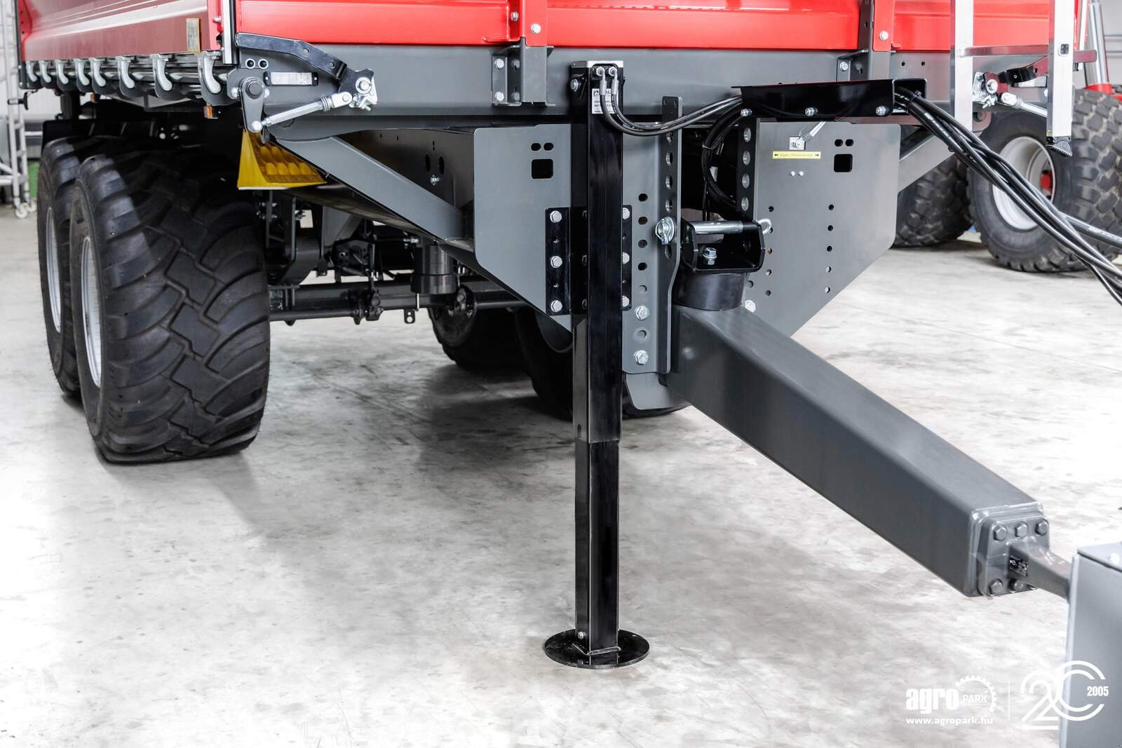 Wannenkipper tip Krampe FLEXBODY TDK18-500 UNUSED 17.300 kg payload, premium tandem trailer, 19.5 m³, 80+80 cm modular side walls, LED, 40 km/h, Gebrauchtmaschine in Csengele (Poză 15)