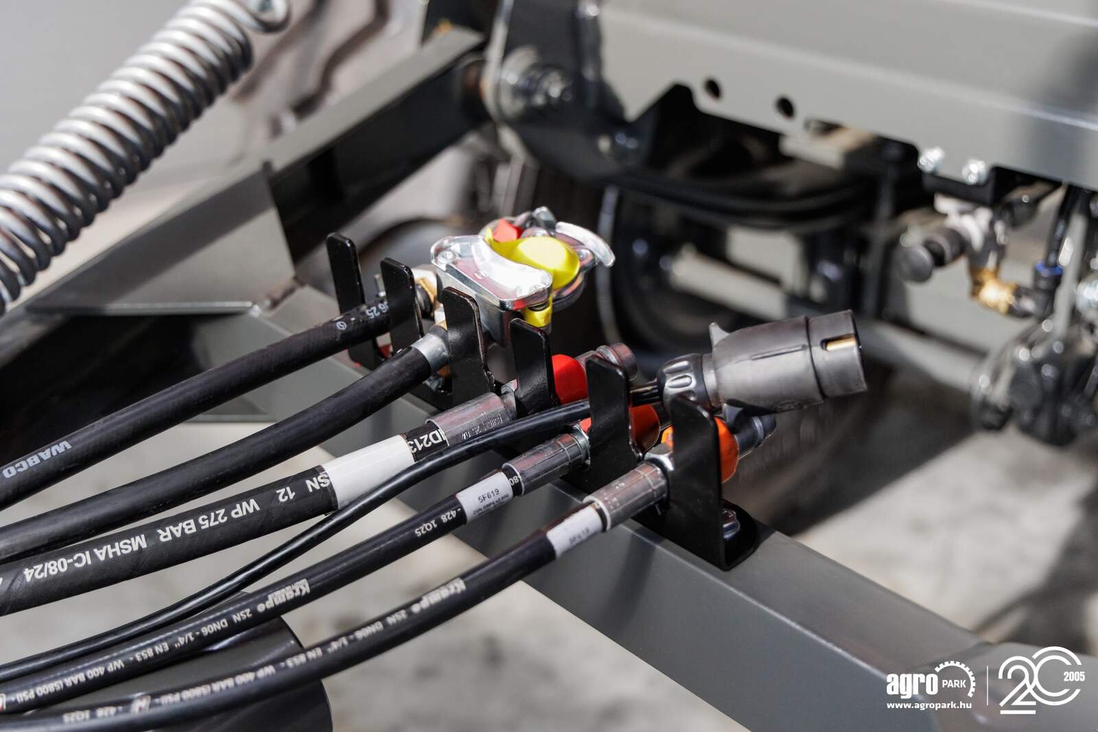 Wannenkipper tip Krampe FLEXBODY TDK18-500 UNUSED 17.300 kg payload, premium tandem trailer, 19.5 m³, 80+80 cm modular side walls, LED, 40 km/h, Gebrauchtmaschine in Csengele (Poză 18)