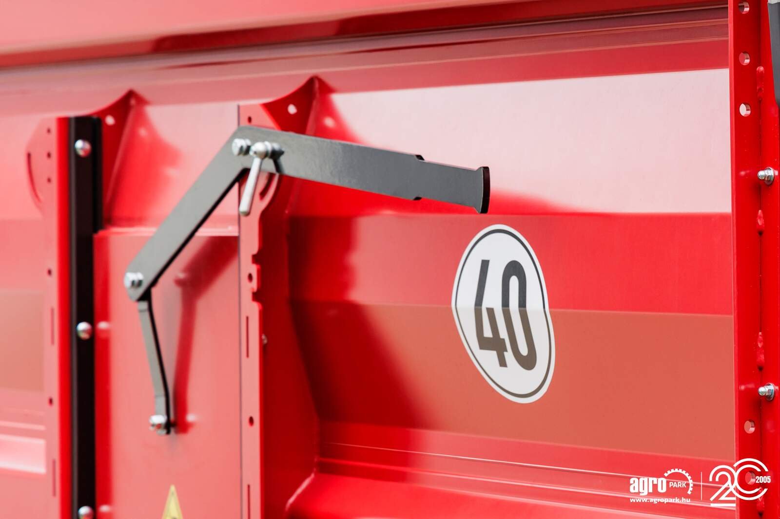 Wannenkipper tip Krampe FLEXBODY ZDK18-500 UNUSED 15,000 kg load capacity, turntable trailer, 19.5 m³, 80+80 cm modular side walls, LED lighting, 40 km/h, Gebrauchtmaschine in Csengele (Poză 7)