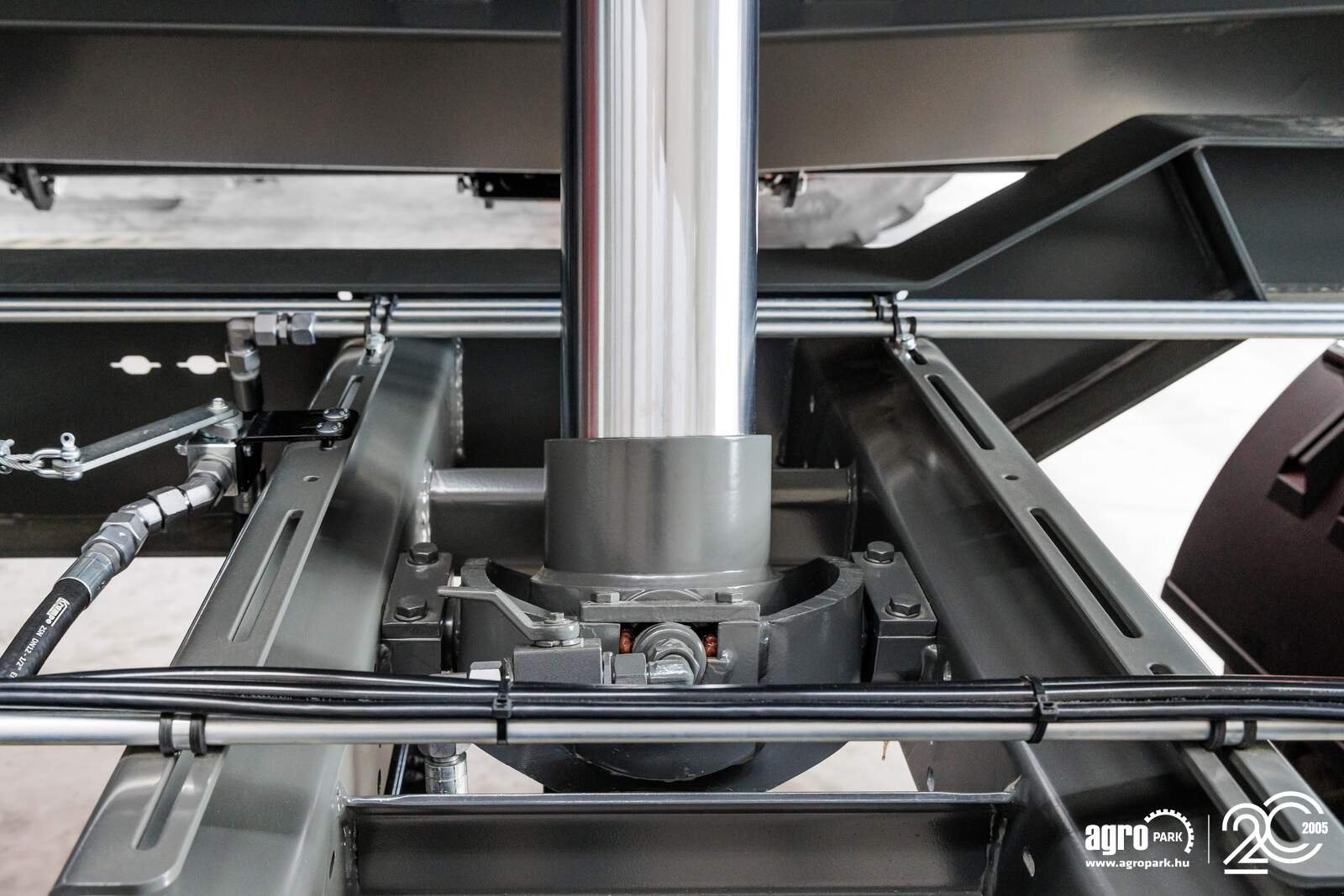 Wannenkipper tip Krampe FLEXBODY ZDK18-500 UNUSED 15,000 kg load capacity, turntable trailer, 19.5 m³, 80+80 cm modular side walls, LED lighting, 40 km/h, Gebrauchtmaschine in Csengele (Poză 14)