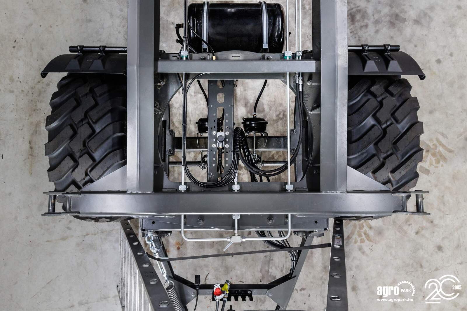 Wannenkipper tip Krampe FLEXBODY ZDK18-500 UNUSED 15,000 kg load capacity, turntable trailer, 19.5 m³, 80+80 cm modular side walls, LED lighting, 40 km/h, Gebrauchtmaschine in Csengele (Poză 18)