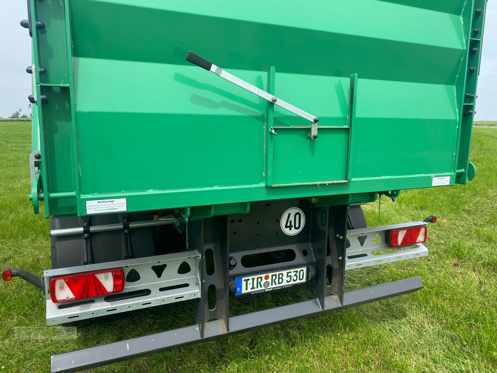 Wannenkipper des Typs Reisch RTWK 200 AS550 Agristar, Gebrauchtmaschine in Tirschenreuth (Bild 7)