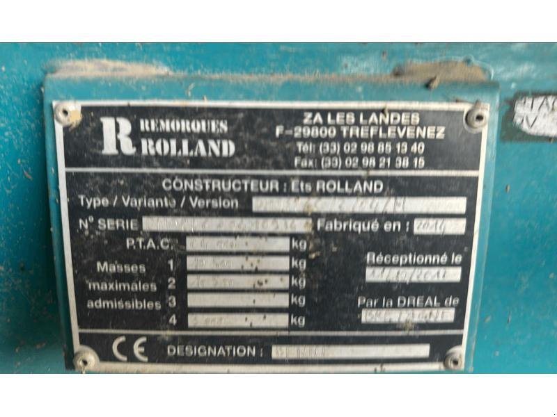 Wannenkipper za tip Rolland R.SPEED68-35, Gebrauchtmaschine u Wargnies Le Grand (Slika 8)