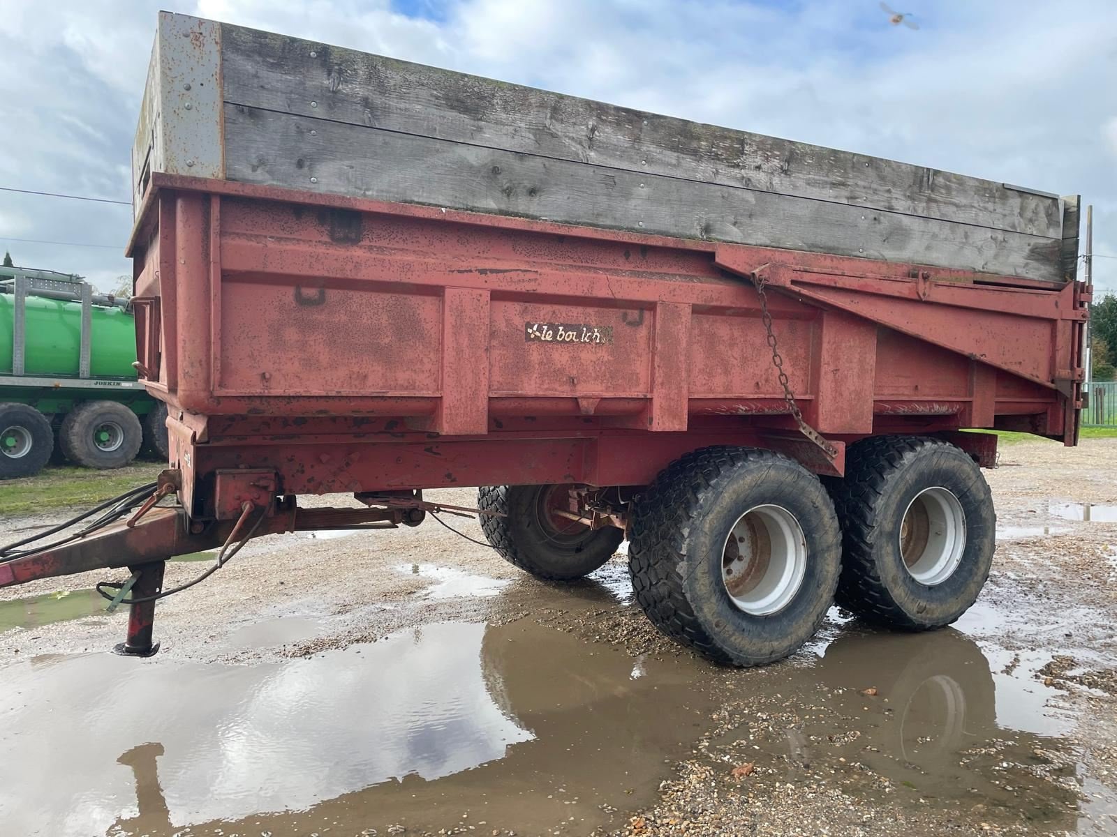 Wannenkipper типа Sonstige 2123, Gebrauchtmaschine в BOSC LE HARD (Фотография 3)