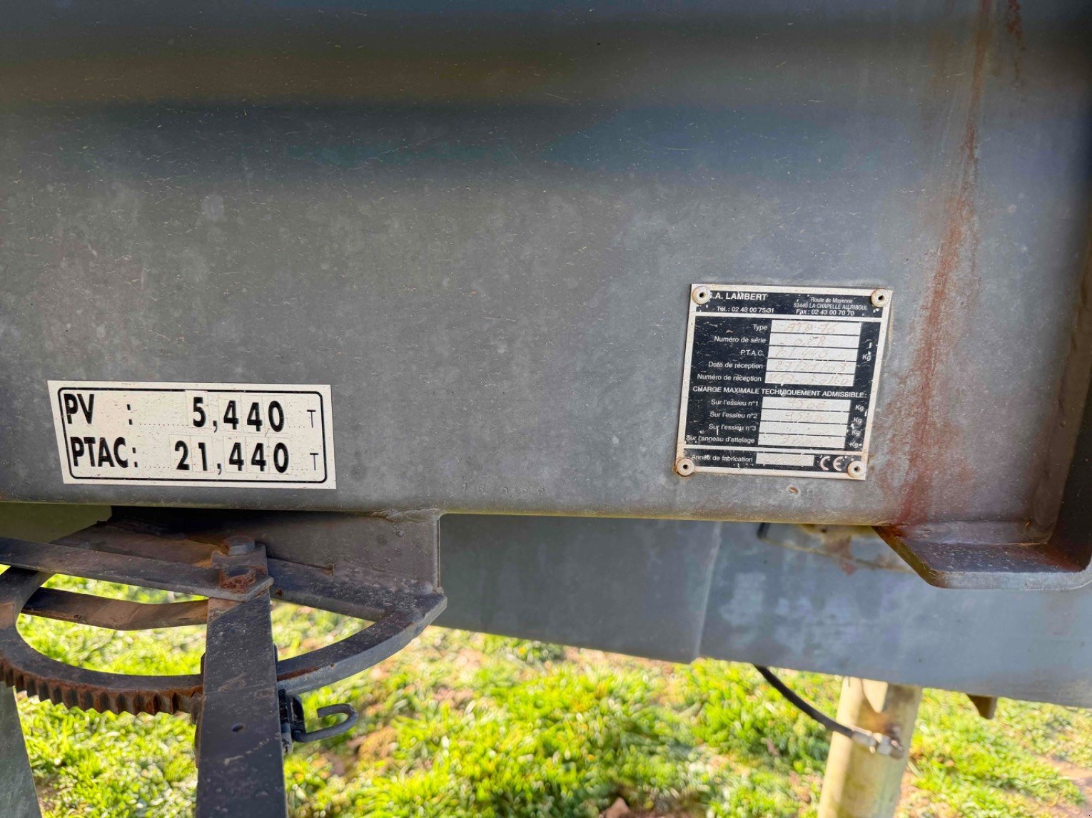 Wannenkipper za tip Sonstige A 16, Gebrauchtmaschine u LA SOUTERRAINE (Slika 5)