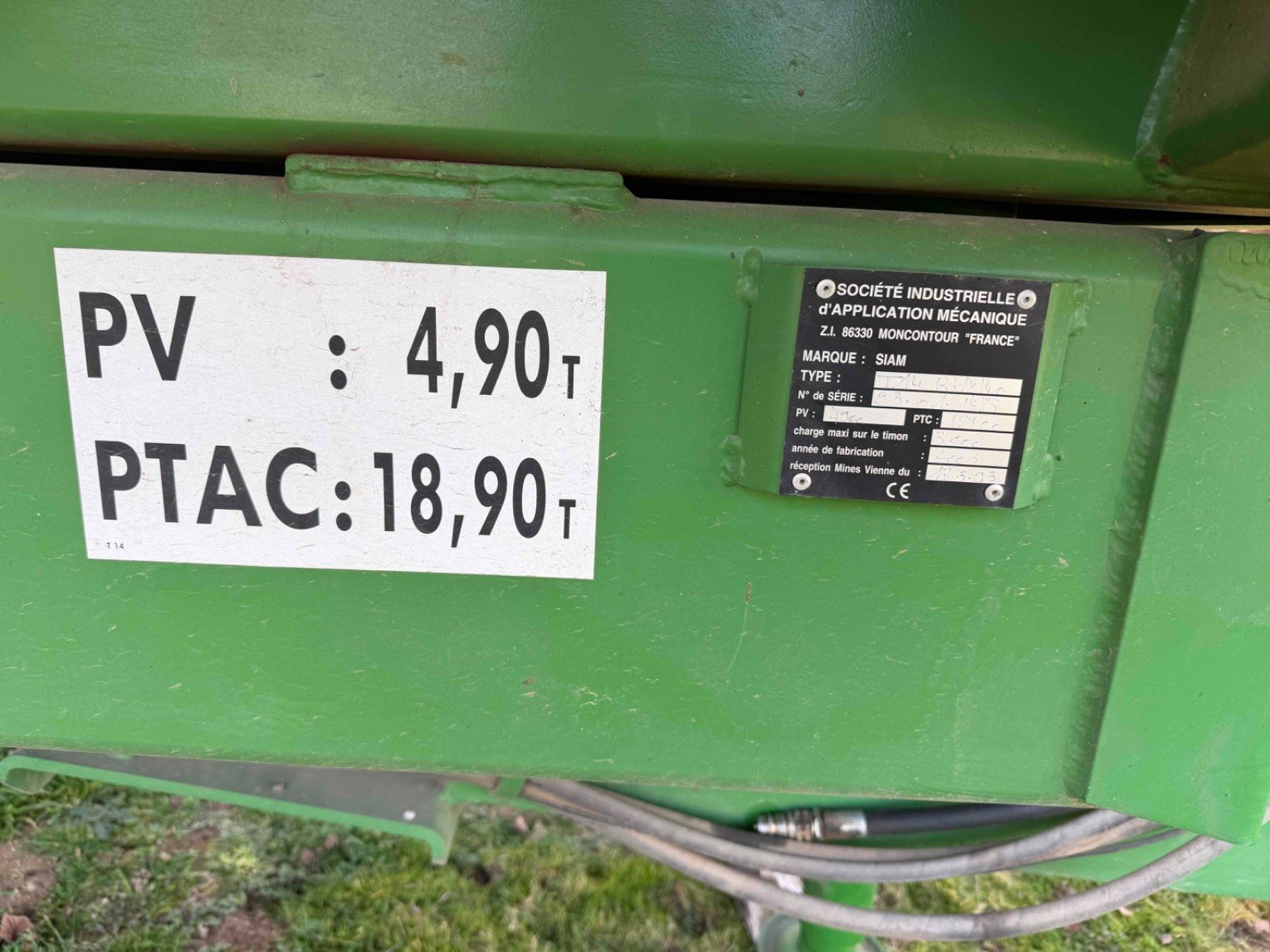 Wannenkipper du type Sonstige BMX14, Gebrauchtmaschine en LA SOUTERRAINE (Photo 9)