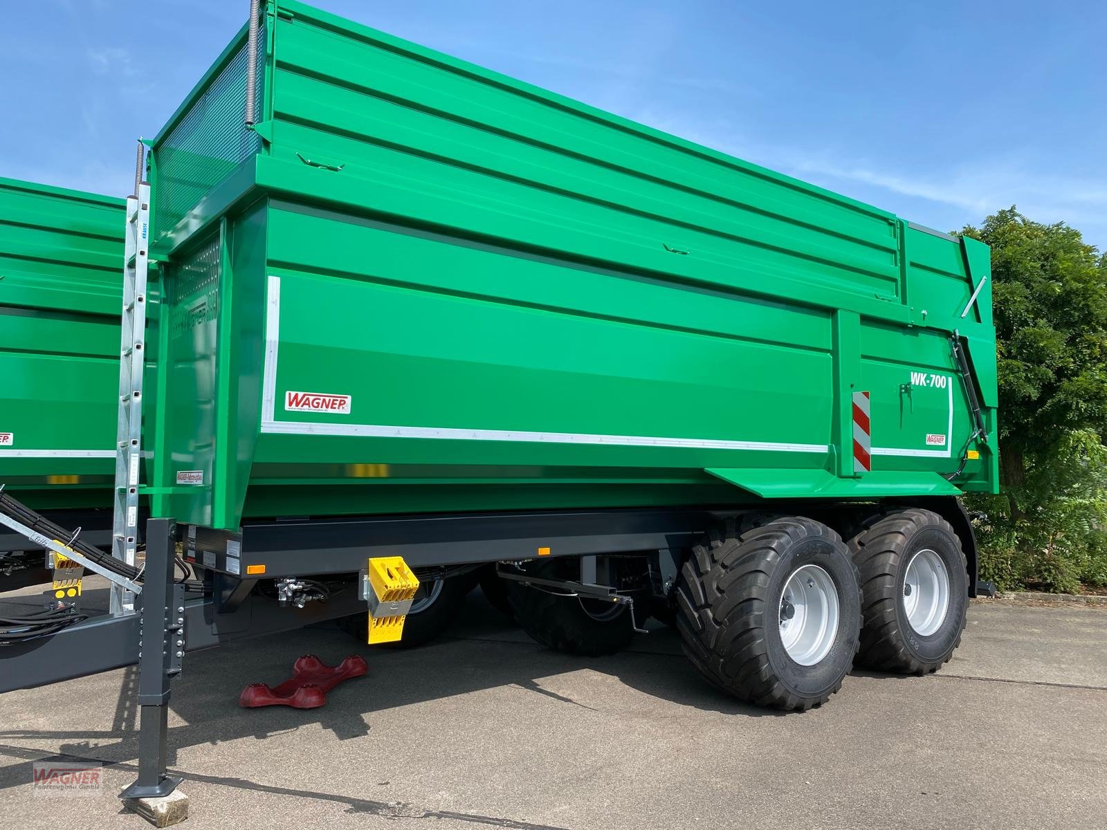 Wannenkipper del tipo Wagner Tandem-Wannenkipper, WK-700, 22to., Neumaschine en Deiningen (Imagen 1)