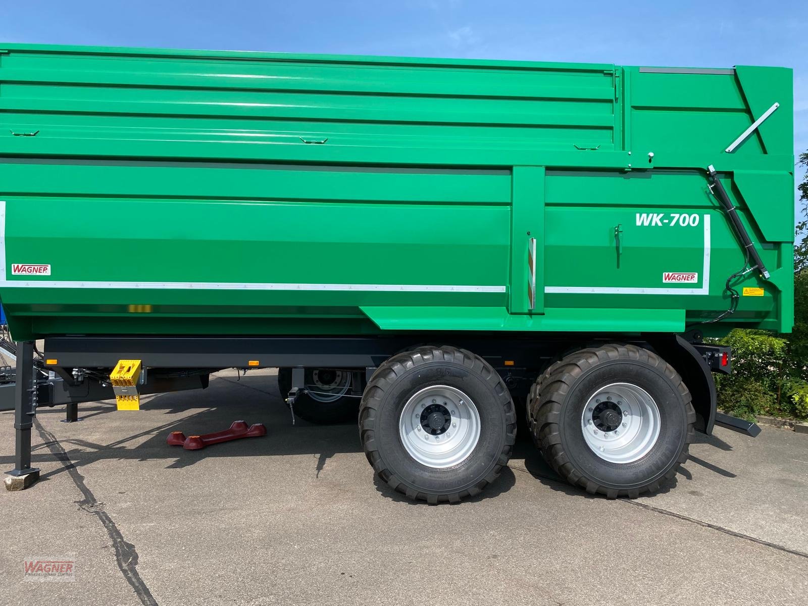 Wannenkipper del tipo Wagner Tandem-Wannenkipper, WK-700, 22to., Neumaschine en Deiningen (Imagen 3)