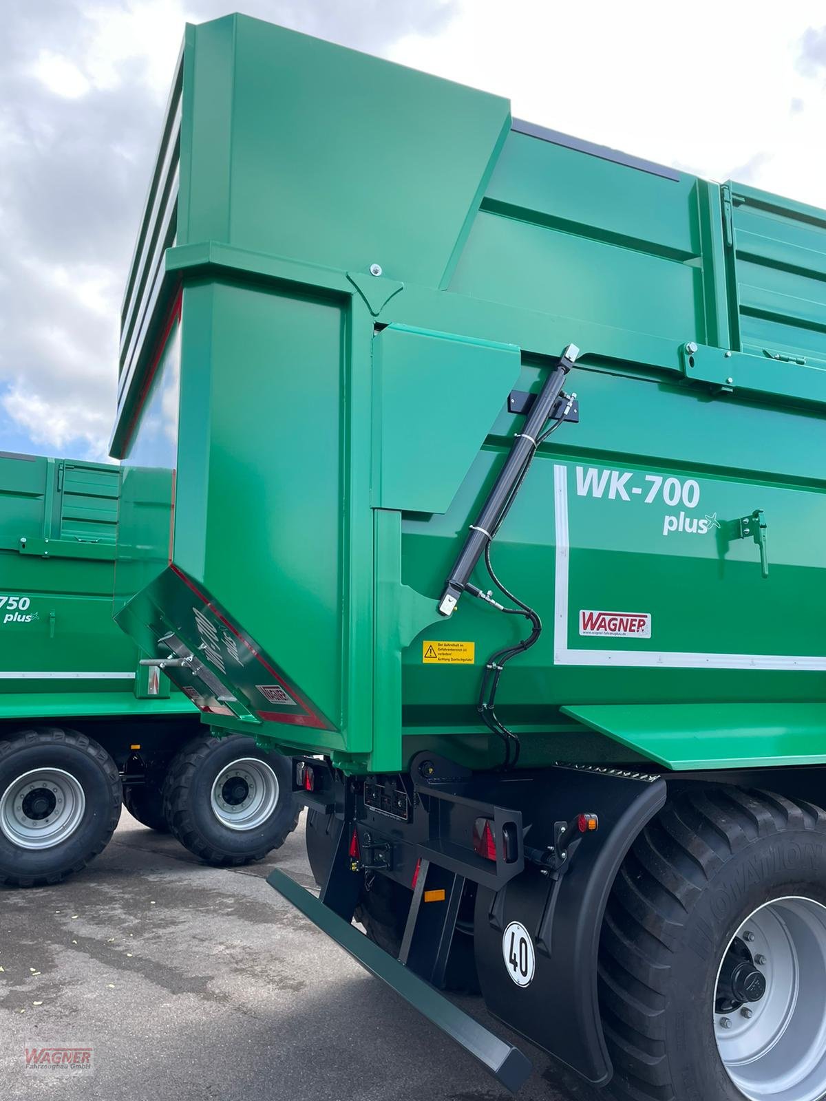 Wannenkipper of the type Wagner WK-700 plus+, Neumaschine in Deiningen (Picture 8)