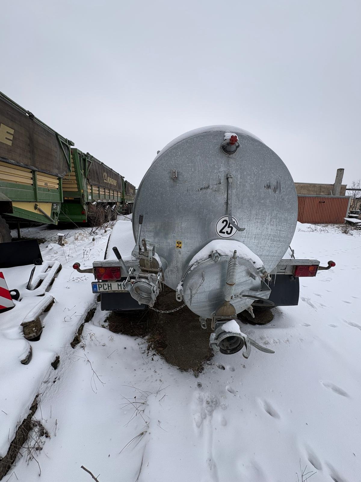Wasserfass del tipo pomot 6700, Gebrauchtmaschine en Zerbst / Anhalt (Imagen 2)