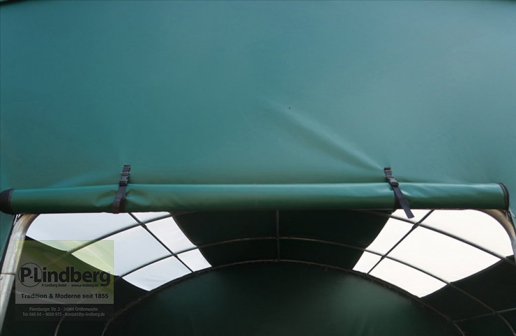 Weidezelt des Typs P.Lindberg GmbH Unterstand 8 x 8 x 4 m Weidezelt Witterungsschutz Schneelast Windlast 650 g/m², Neumaschine in Großenwiehe (Bild 8)