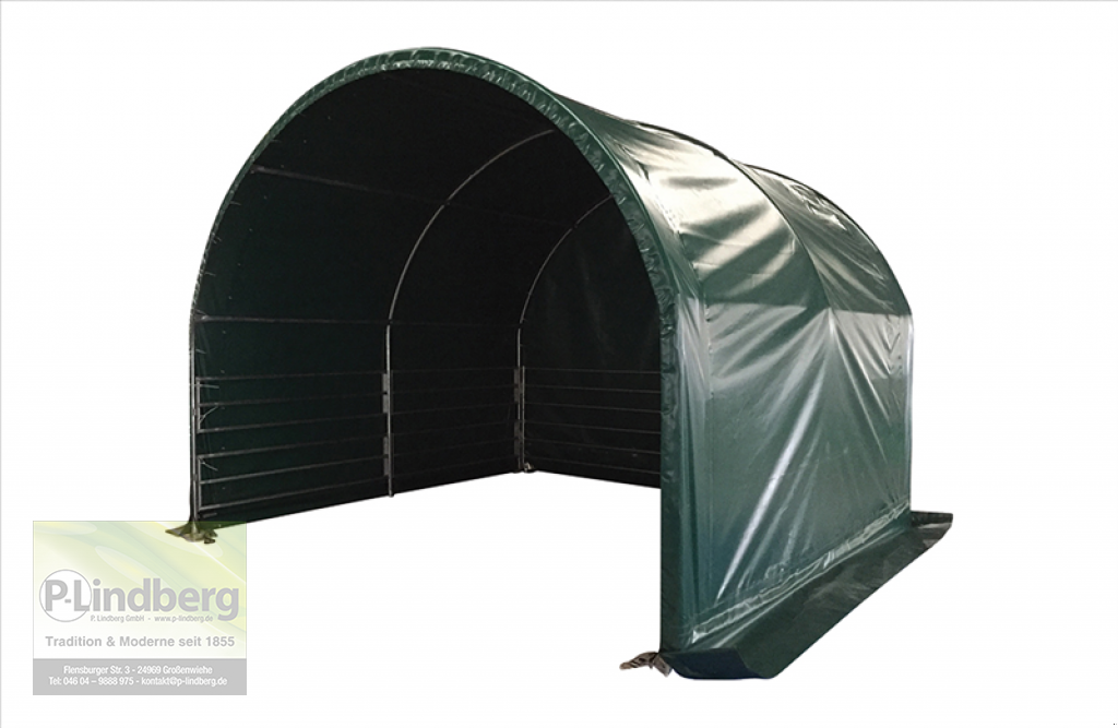Weidezelt des Typs P.Lindberg GmbH Weidezelt PVC 610 g/m² Unterstand 3 x 3 x 2,8 m, Neumaschine in Großenwiehe (Bild 3)