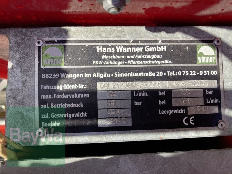 Weinbauspritze a típus Wanner DAL24/300-70 WANNER SONDERMODE, Gebrauchtmaschine ekkor: Brackenheim (Kép 2)