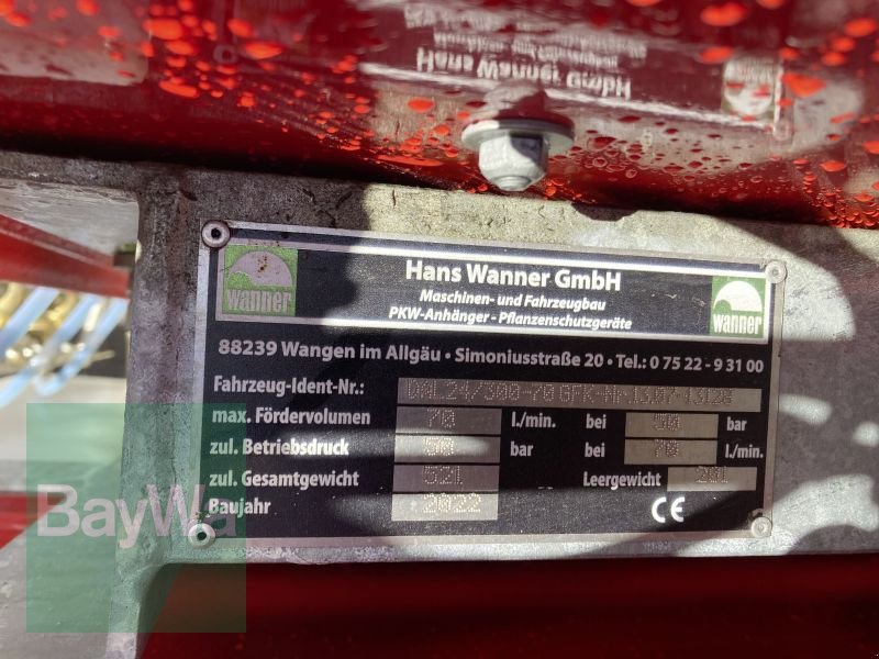 Weinbauspritze a típus Wanner DAL24/300-70, Gebrauchtmaschine ekkor: Weinstadt-Endersbach (Kép 2)