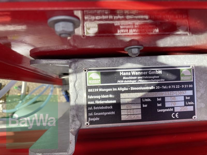 Wanner DAL28/300-70, Gebrauchtmaschine, Baujahr: 2022 (Bild 2) Weinbauspritze des Typs Wanner DAL28/300-70, Gebrauchtmaschine in Brackenheim (Bild 2)
