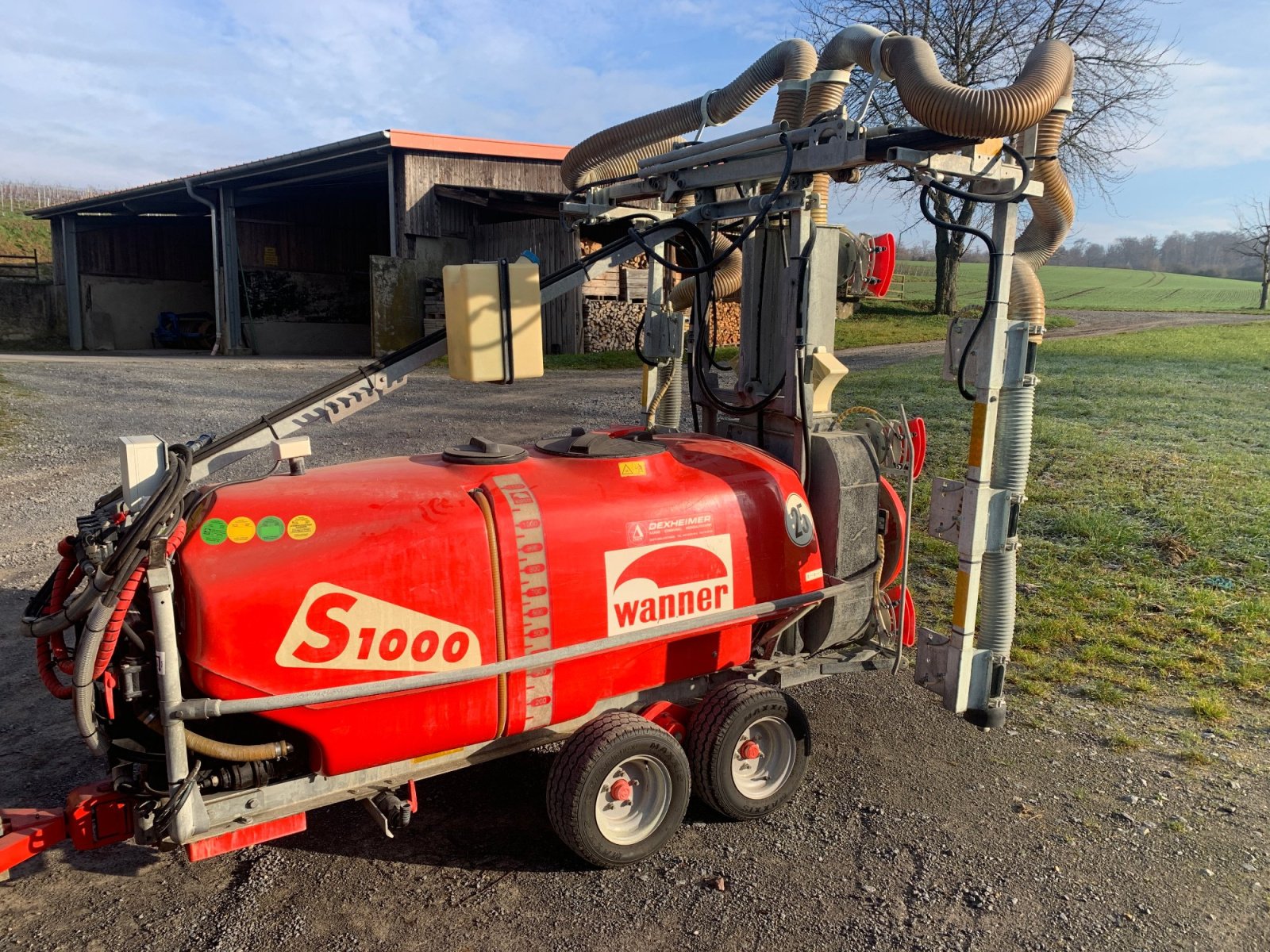 Weinbauspritze Türe ait Wanner S 1000, Gebrauchtmaschine içinde Bruchsal (resim 1)