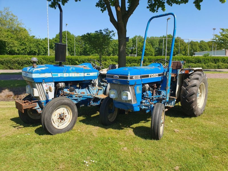 Weinbautraktor des Typs Ford 2x 4110 Smalspoor Tractor, Gebrauchtmaschine in Weiteveen (Bild 1)