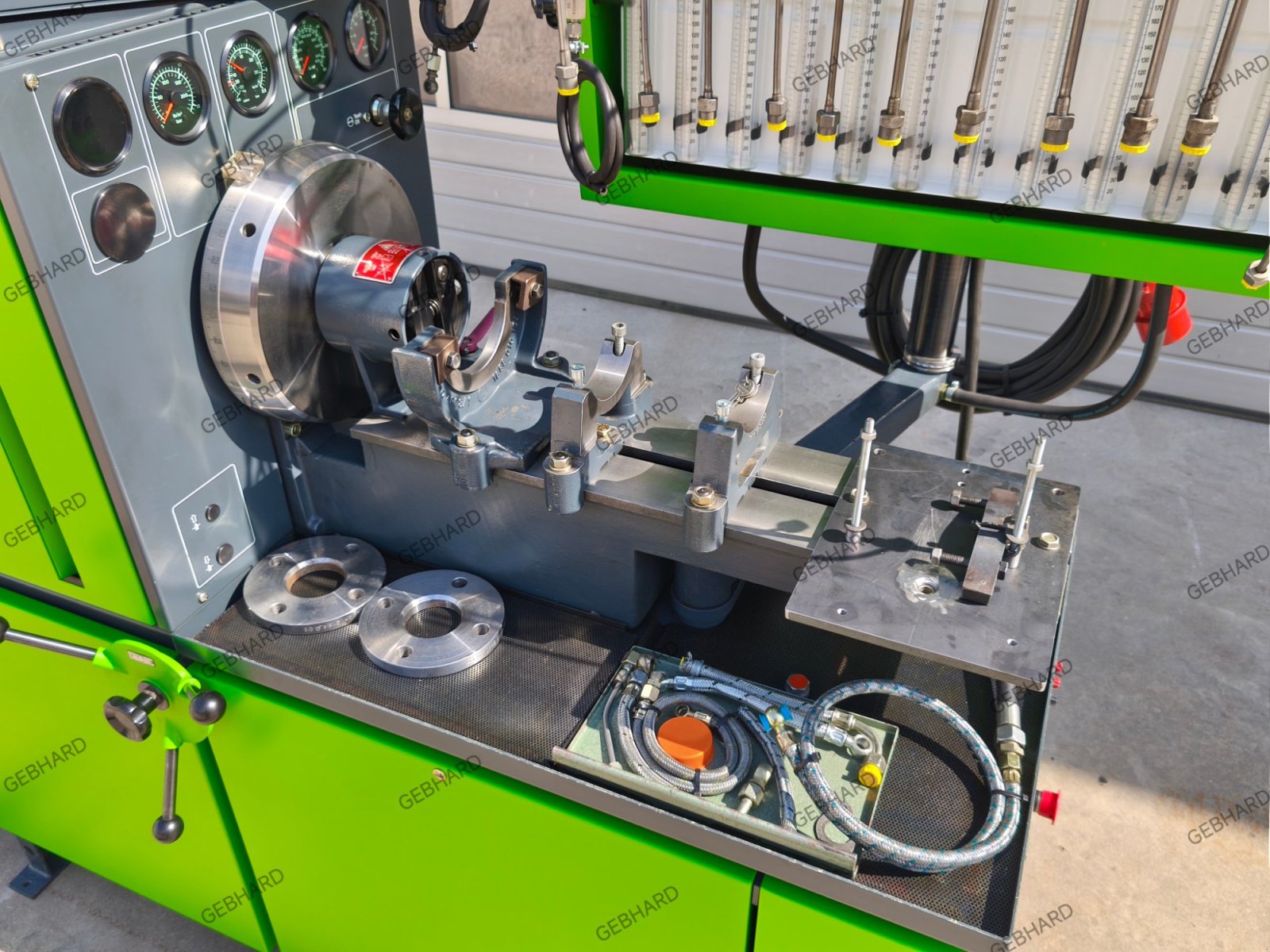 Werkstattausstattung des Typs Bosch Bosch EPS 707 Einspritzpumpen Prüfstand 12 Zylinder, Gebrauchtmaschine in Großschönbrunn (Bild 2)