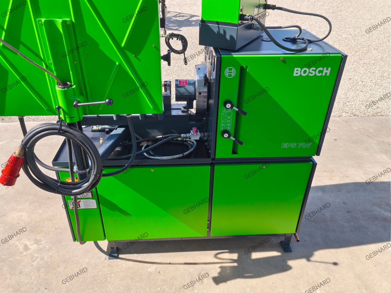 Werkstattausstattung des Typs Bosch Bosch EPS 707 Einspritzpumpen Prüfstand 12 Zylinder, Gebrauchtmaschine in Großschönbrunn (Bild 3)
