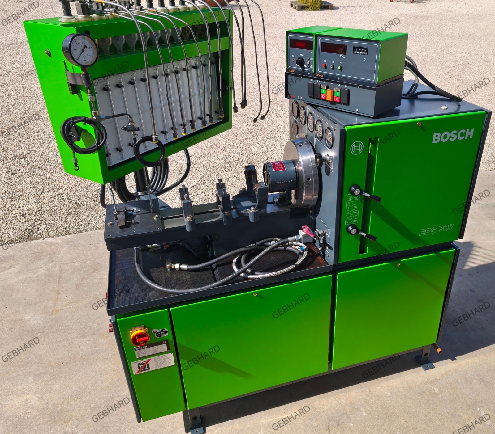 Werkstattausstattung des Typs Bosch Bosch EPS 707 Einspritzpumpen Prüfstand 12 Zylinder, Gebrauchtmaschine in Großschönbrunn (Bild 8)