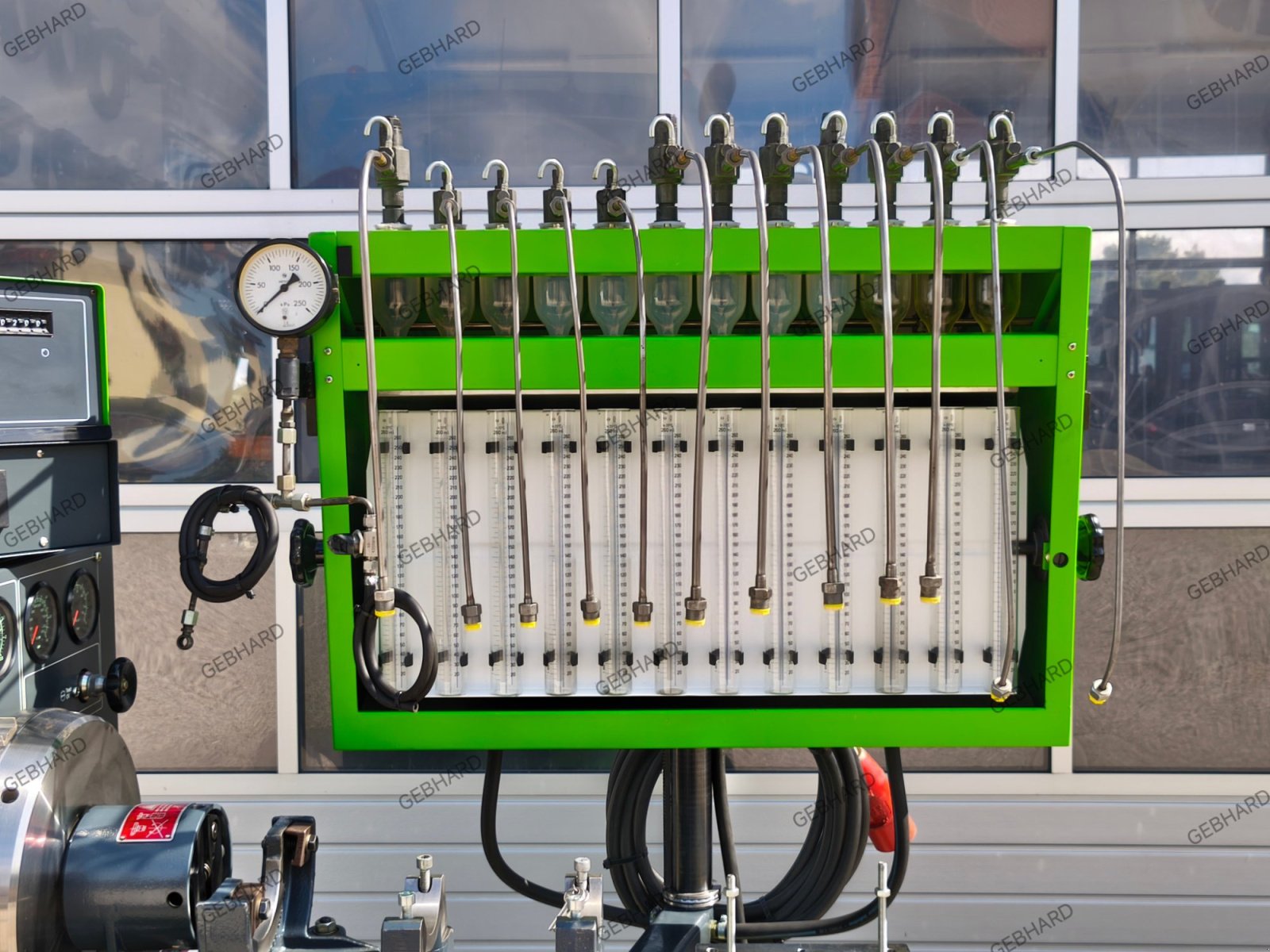 Werkstattausstattung des Typs Bosch Bosch EPS 707 Einspritzpumpen Prüfstand 12 Zylinder, Gebrauchtmaschine in Großschönbrunn (Bild 11)