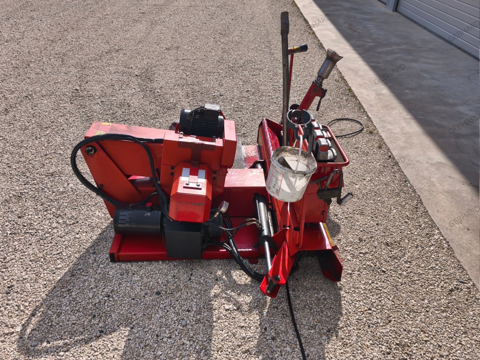 Werkstattausstattung des Typs Corghi Reifenmontiermaschine AG Super 52L für Lkw- Reifen, Bagger- Radlader- Schlepperreifen, Montiermaschine, Gebrauchtmaschine in Großschönbrunn (Bild 5)