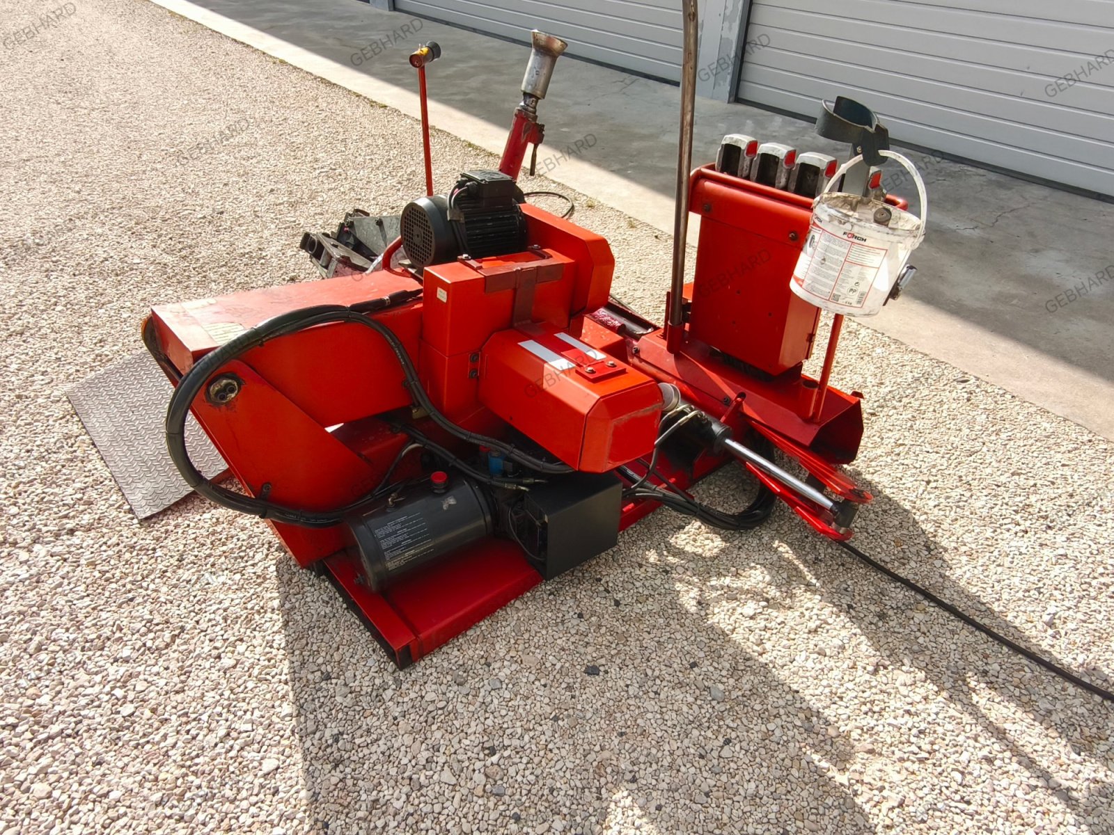 Werkstattausstattung des Typs Corghi Reifenmontiermaschine AG Super 52L für Lkw- Reifen, Bagger- Radlader- Schlepperreifen, Montiermaschine, Gebrauchtmaschine in Großschönbrunn (Bild 11)