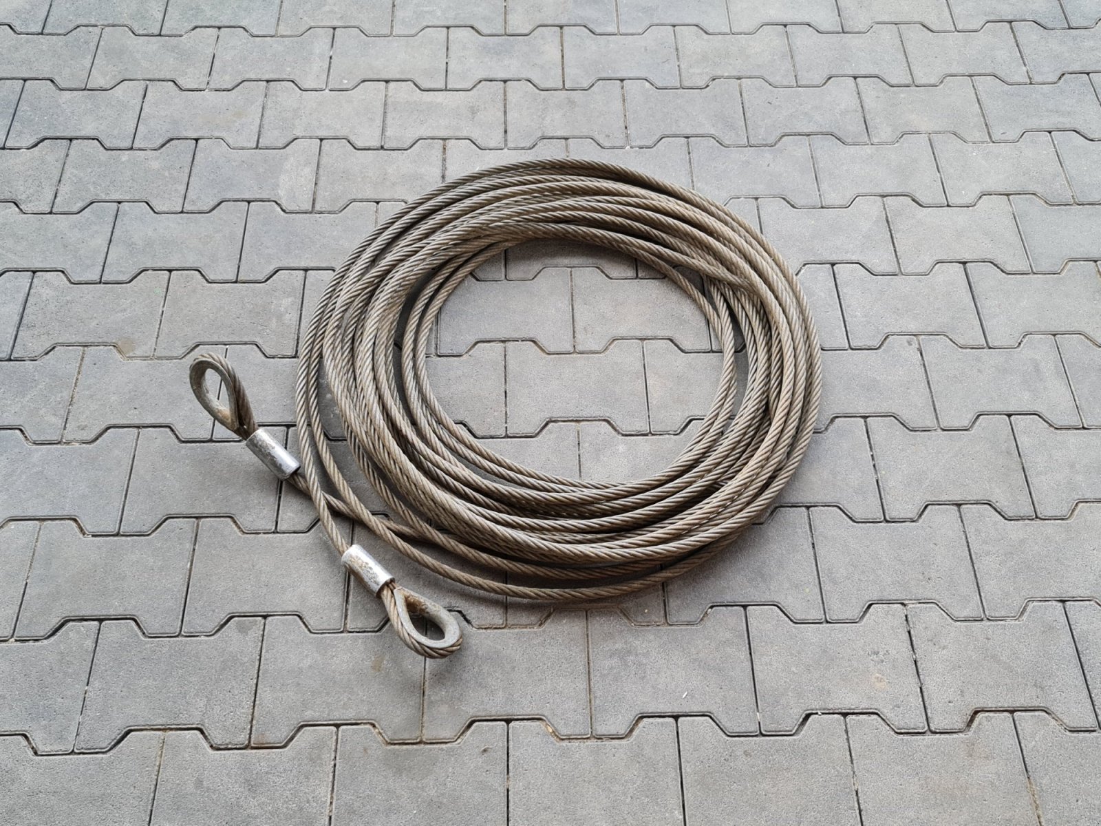 Werkstattausstattung des Typs Sonstige Stahlseil Abschleppseil Bergeseil, Gebrauchtmaschine in Großschönbrunn (Bild 1)