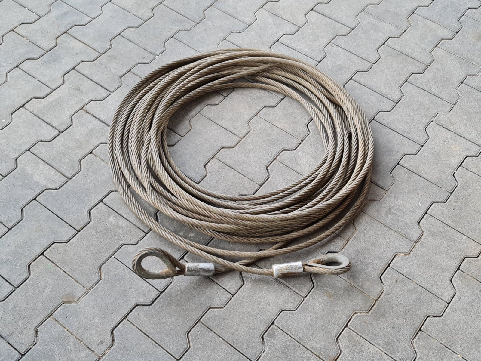 Werkstattausstattung des Typs Sonstige Stahlseil Abschleppseil Bergeseil, Gebrauchtmaschine in Großschönbrunn (Bild 2)