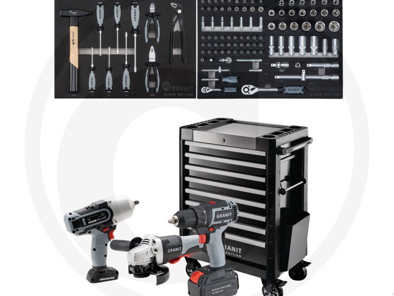 Werkzeuge des Typs GRANIT BLACK EDITION Werkzeugpaket Dynamic I, Neumaschine in Hahnbach (Bild 1)