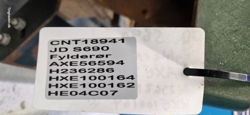 Werkzeuge des Typs John Deere S690, Gebrauchtmaschine in Hemmet (Bild 17)