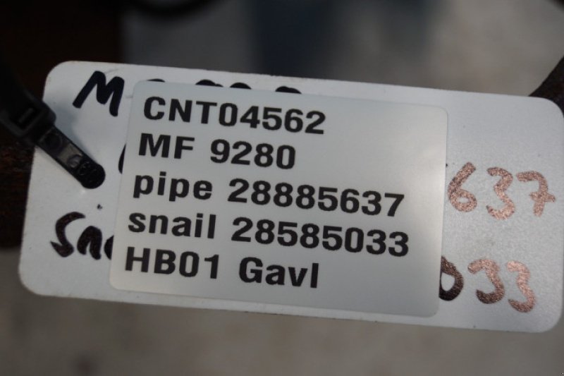 Werkzeuge des Typs Massey Ferguson 9280, Gebrauchtmaschine in Hemmet (Bild 12)