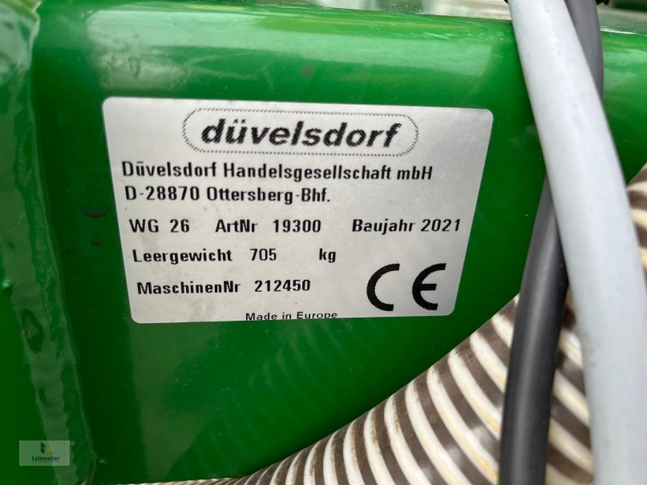 Wiesenegge des Typs Düvelsdorf Green Rake expert 3m, Gebrauchtmaschine in Neuhof - Dorfborn (Bild 5)