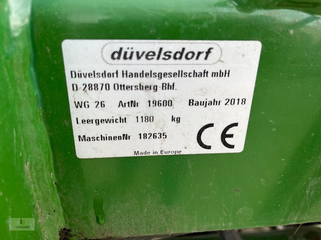 Wiesenegge des Typs Düvelsdorf Green Rake Expert 6 m, Gebrauchtmaschine in Neuhof - Dorfborn (Bild 5)