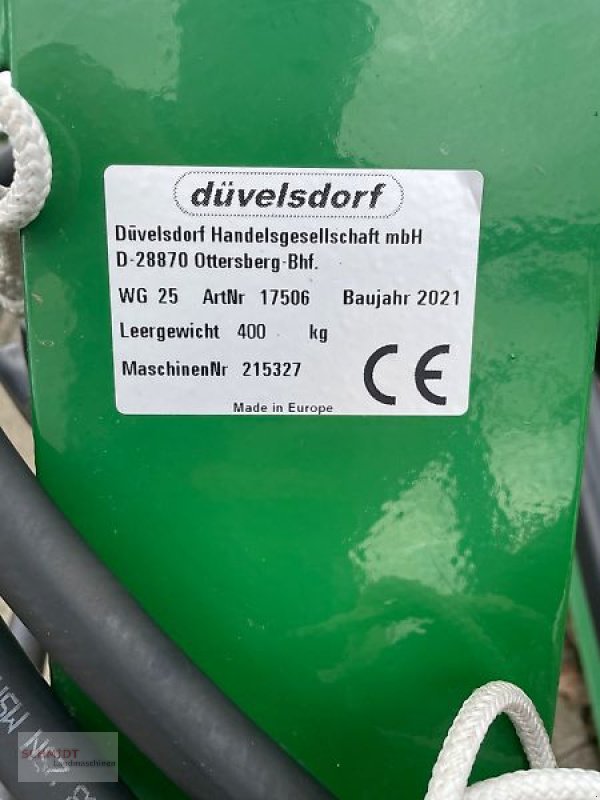 Wiesenegge typu Düvelsdorf WG 25 500, Gebrauchtmaschine v Obernholz  OT Steimke (Obrázok 2)