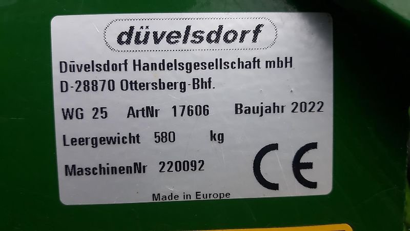 Wiesenegge a típus Düvelsdorf WG 25, Gebrauchtmaschine ekkor: Itterbeck (Kép 29)