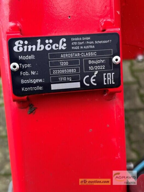 Wiesenegge van het type Einböck AEROSTAR-CLASSIC 1200, Neumaschine in Anröchte-Altengeseke (Foto 5)