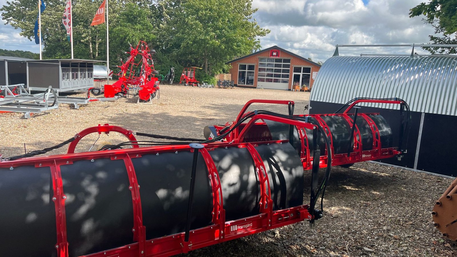 Wiesenegge des Typs Fransgard SV 250 SE med bånd, Gebrauchtmaschine in Skive (Bild 3)